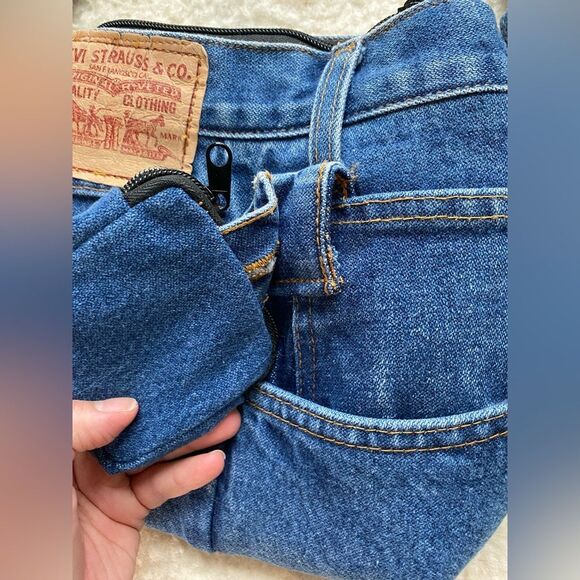 Levi’s Denim Inspired Handbag & Coin Purse - Picture 2 of 15